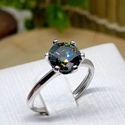 R0147 - Dreamy Moissanite Ring - 2.0ct