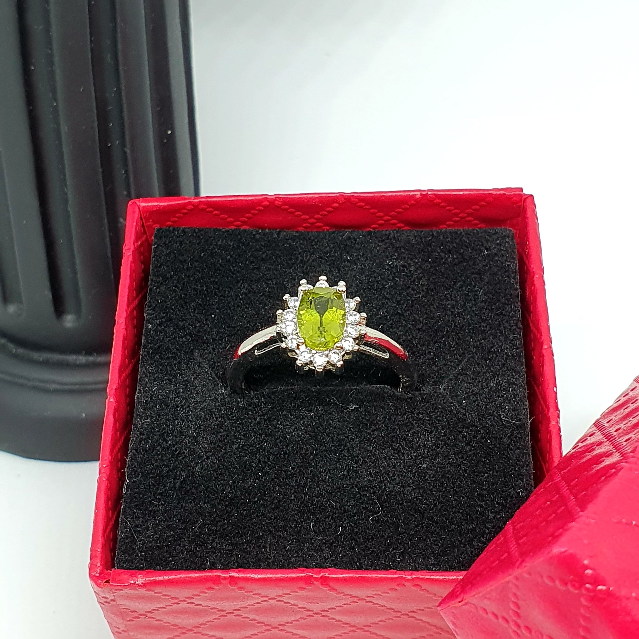 R0014 - Olivine Ring