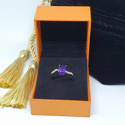 R0027 - Amethyst Ring