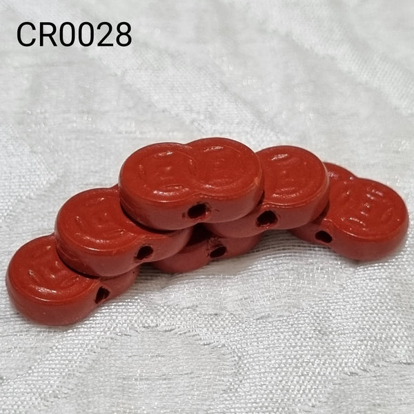 CR0028 - Cinnabar Accessories - Coin Pair