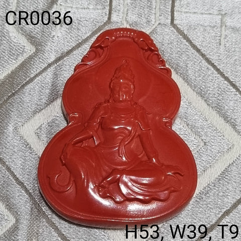 CR0036 - Cinnabar Buddha Display