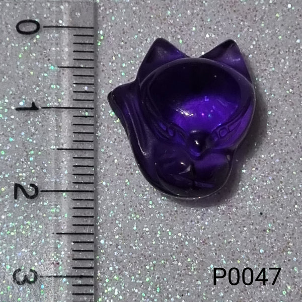 P0047 - Amethyst Foxy Pendant