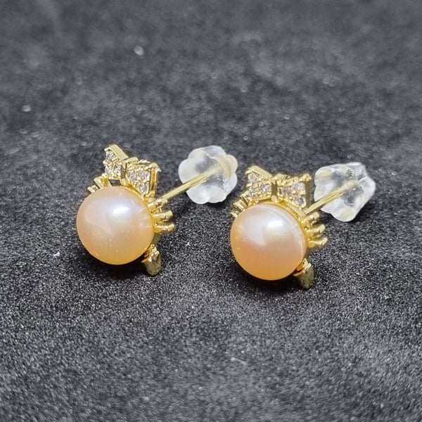 E0028 - Freshwater Pearl Ear Studs