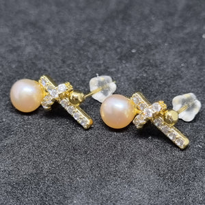 E0029 - Freshwater Pearl Ear Studs