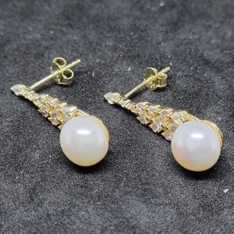 E0036 - Freshwater Pearl Ear Studs