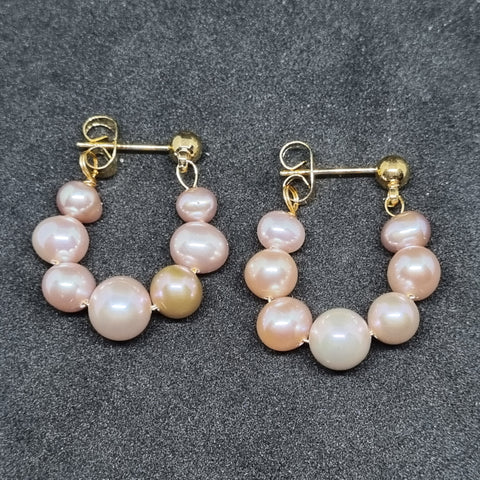 E0040 - Freshwater Pearl Ear Studs