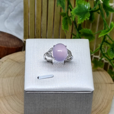 R0088 - Purple Chalcedony Ring