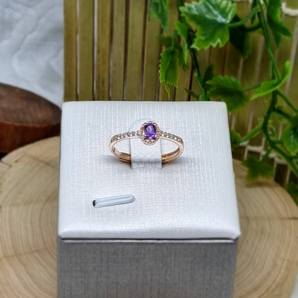 R0097 - Amethyst Ring