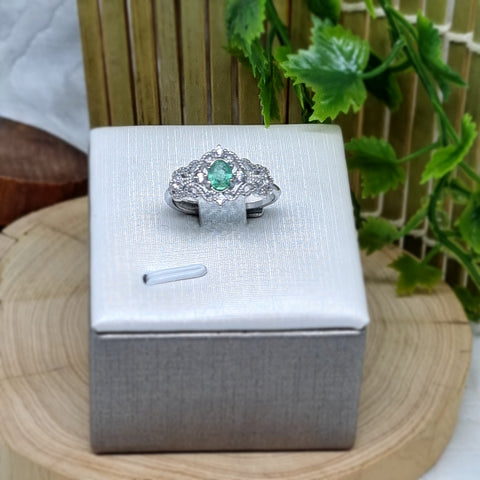 R0144 - Emerald Ring