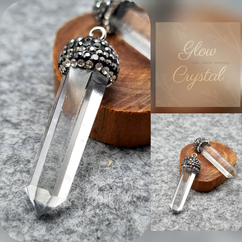 P0100 - Clear Quartz Pendant